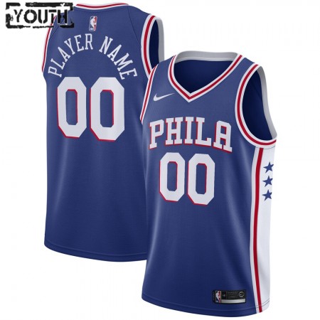 Dres Philadelphia 76ers Prilagođeni 2020-21 Nike Icon Edition Swingman - Dječji